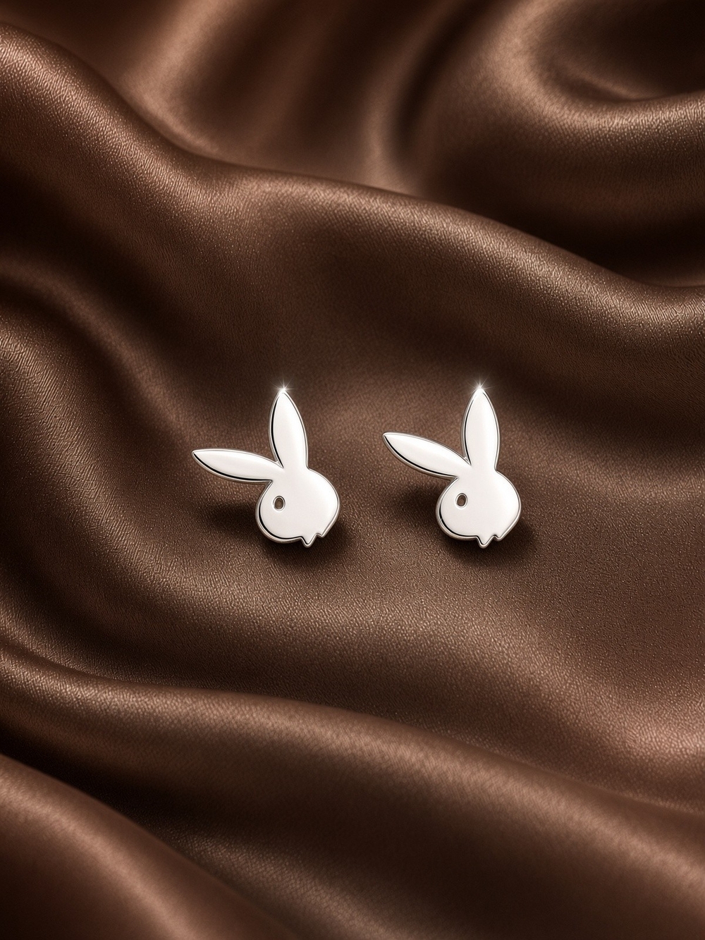 🐰 NEW Playboy Bunny Stud Earrings 🐰